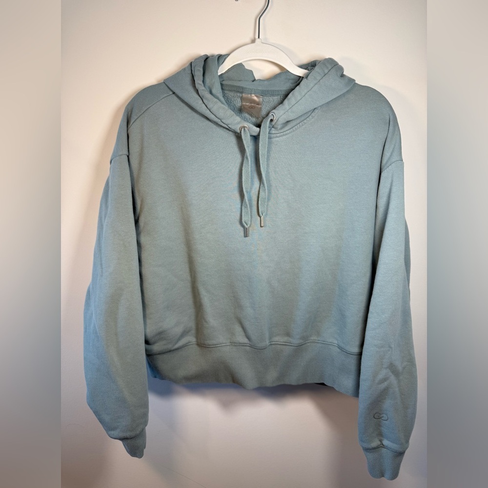 Calia by Carrie Underwood Womens Light Blue pullover Hoodie size Small